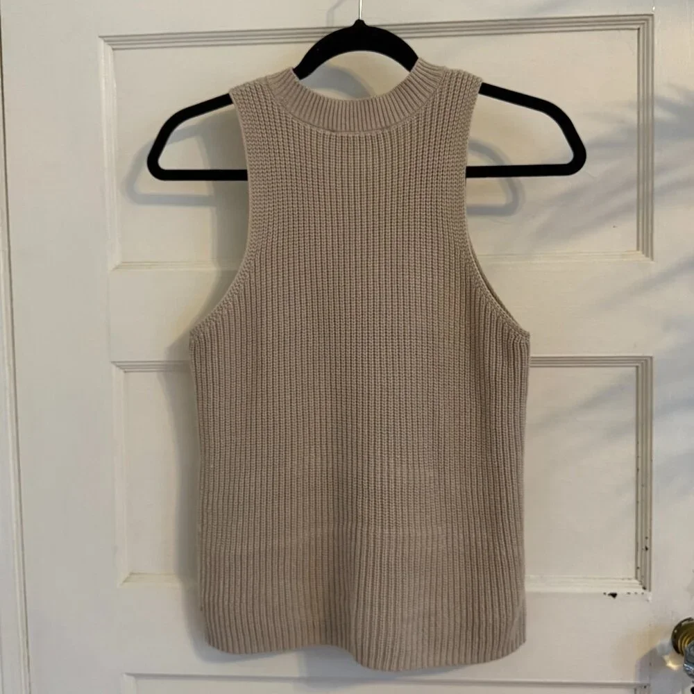 Ann Taylor Woven Mock Top - Picture 2 of 6